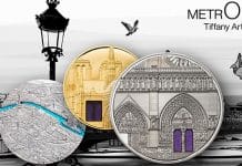 Notre-Dame Cathedral Featured on Latest Coins From Tiffany Art Metropolis Series