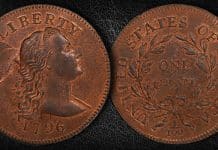 Finest Known 1796 Liberty Cap Cent in Once-in-a-Lifetime Auction at GreatCollections
