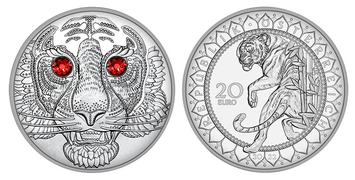 Austrian Mint Unveils Asia - Eyes of the World Coin for Year of the Tiger