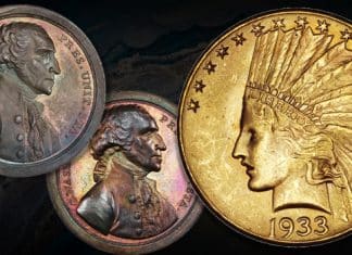 1933 Eagle, Baker-Manley Washington Medals at 2022 National Money Show