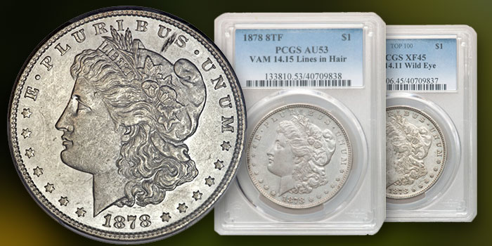 A Showcase of VAM Morgan Dollar Varieties From Heritage Auctions