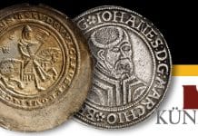 Künker January World Coin Auctions 358 and 359 Now Online