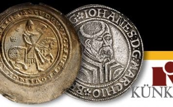 Künker January World Coin Auctions 358 and 359 Now Online