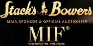 Stack’s Bowers Official Auctioneer of MIF Paper Money Fair in Valkenburg, Netherlands