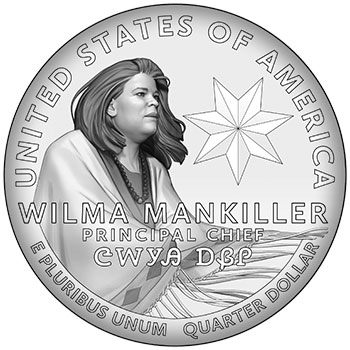 Wilma Mankiller will be the third American Women's Quarters release of 2022.
