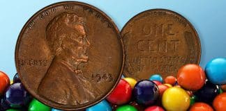 The Gumball Machine Giveth: GreatCollections Offers Rare 1943 Copper Cent