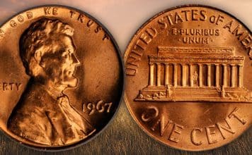 United States 1967 Lincoln Cent