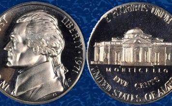 United States 1971-S Jefferson Nickel