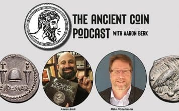 Aaron Berk Launches Educational Ancient Coin Podcast