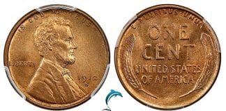 Finest Known 1912-S Lincoln Cent Offered by David Lawrence Rare Coins