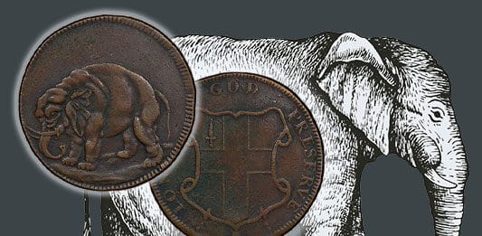 From the Dark Corner: An "Authenticated" Counterfeit 1694 Elephant Token