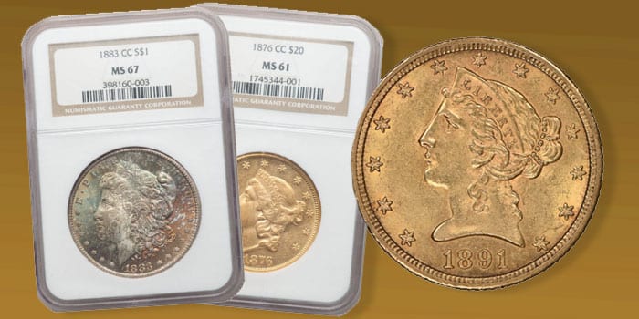 Heritage to Hold Showcase Auction of Carson City Coinage January 24