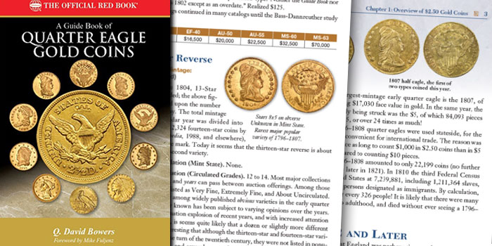 Whitman Publishes Q. David Bowers Guide Book of Quarter Eagle Gold Coins