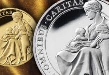 East India Company Presents Charity - Third Coin in Queen's Virtues Collection