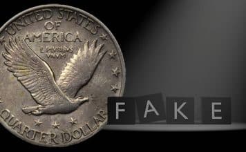 From the Dark Corner: An "Authenticated" Counterfeit 1927-S Standing Liberty Quarter