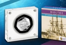 New 50 Pence Coin Commemorates 1st Steam Vessel to Visit South Georgia