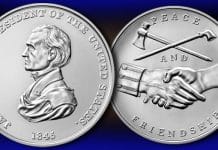 James K. Polk Presidential Silver Medal Available From US Mint Feb. 14