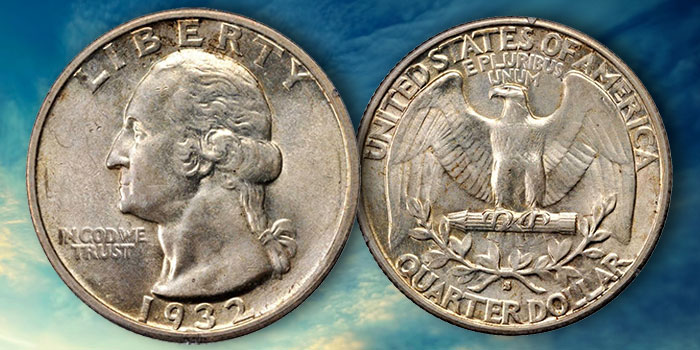 United States 1932-S Washington Quarter