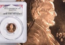 Near-Perfect DCAM Proof 1970-S Lincoln Cent at GreatCollections