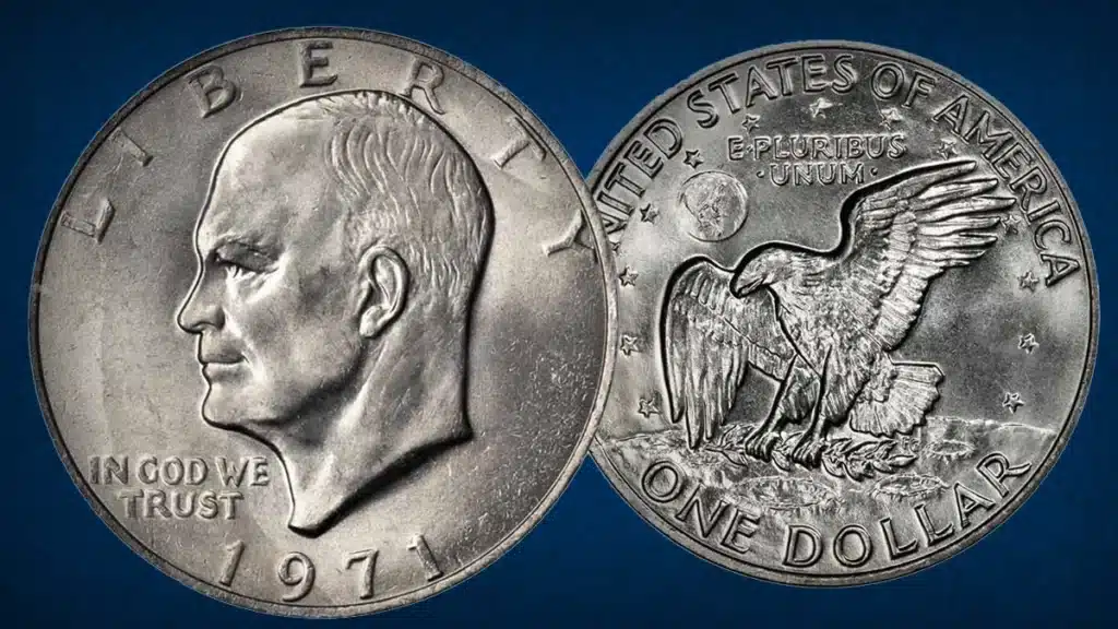 1971 Eisenhower Dollar. Image: CoinWeek.