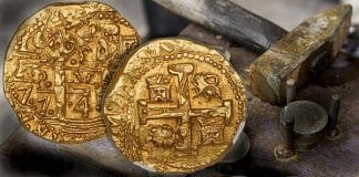 Mike Byers Mint Error News - Triple Struck 1741 Peru Gold 8 Escudos