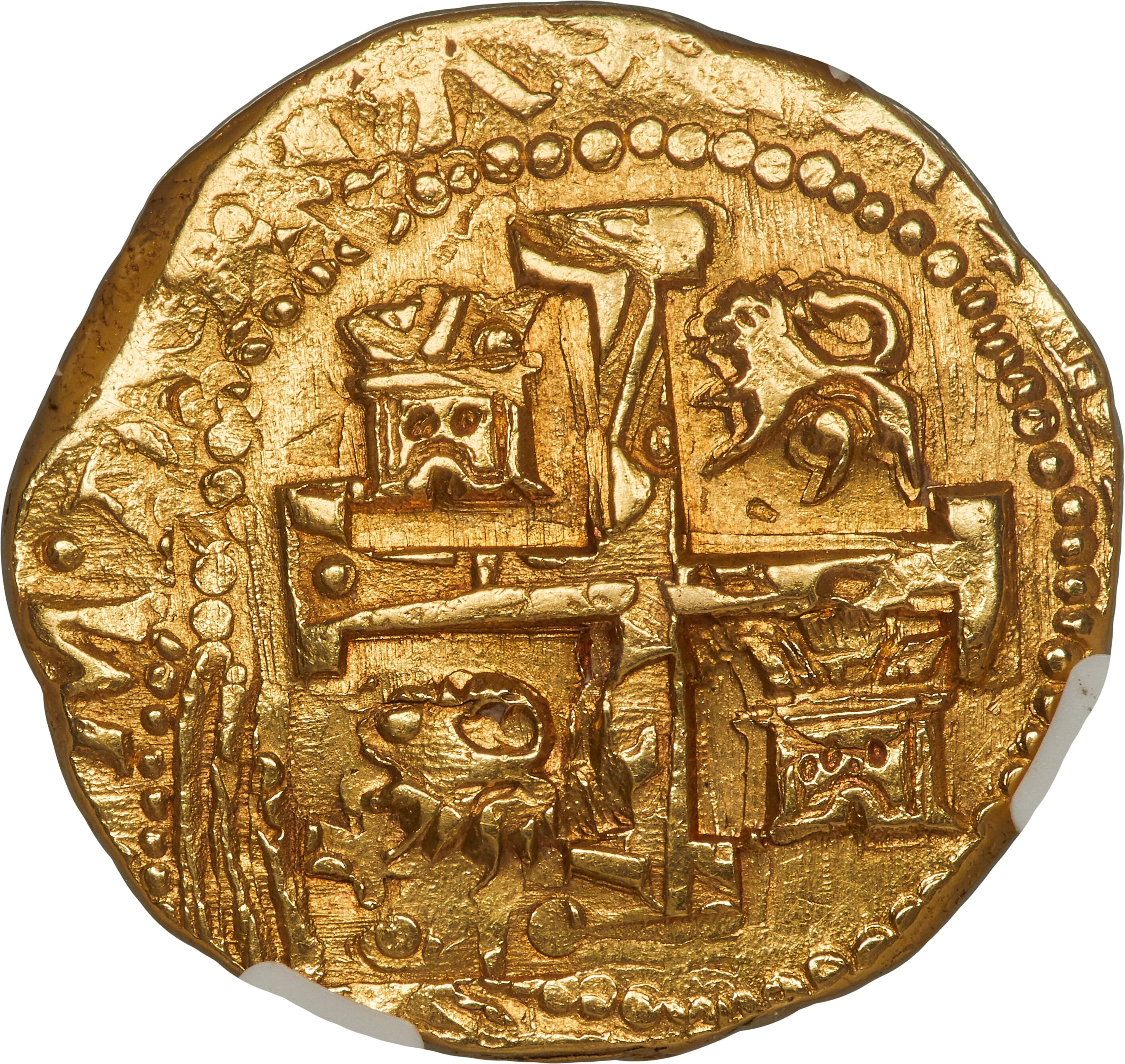 Mike Byers Mint Error News - Triple Struck 1741 Peru Gold 8 Escudos
