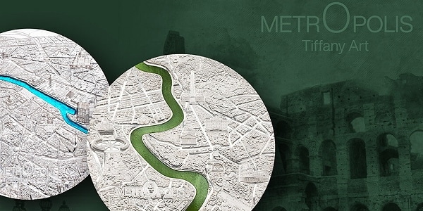 CIT Tiffany Art Metropolis Series Continues With Rome Silver Coins
