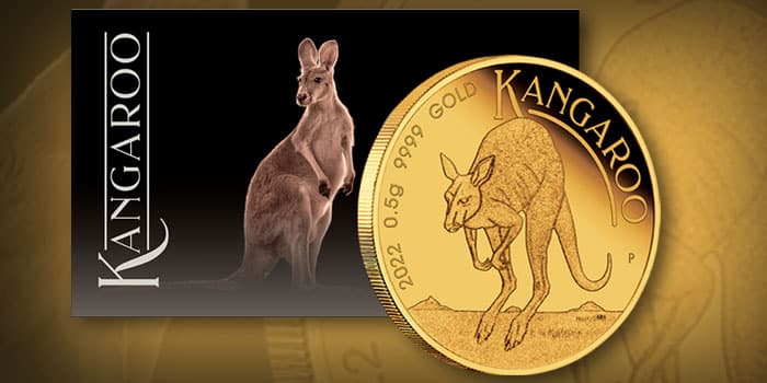 Mini Roo Half Gram Gold Proof Coin Returns for 2022 From Perth Mint