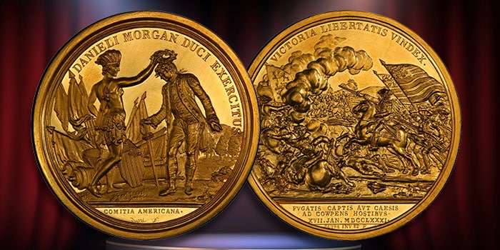 Gold Daniel Morgan at Cowpens Medal Brings $960,000