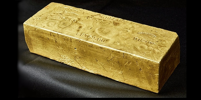 Subasta de patrimonio que ofrece lingotes de oro raros de 