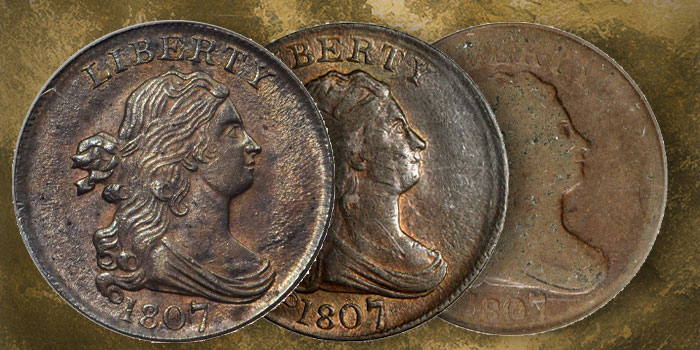United States 1807 Draped Bust Half Cent