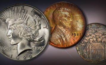 1922: A Unique Year in U.S. Coin History