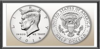 United States 2014-P Kennedy Half Dollar