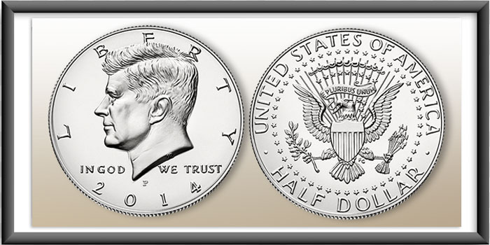 United States 2014-P Kennedy Half Dollar