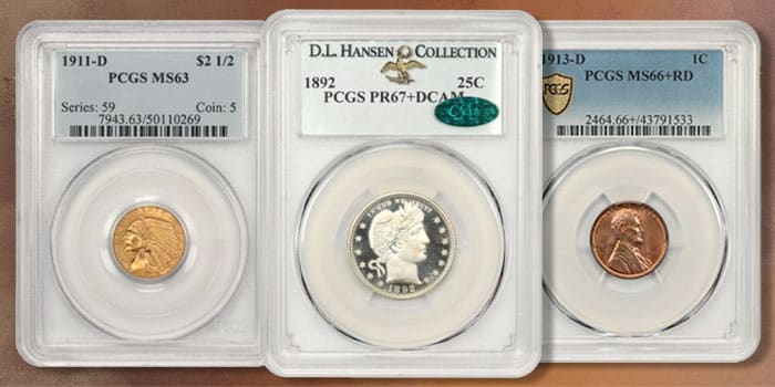 Stunning Morgan and Peace Dollar Collections Offered by David Lawrence Rare Coins