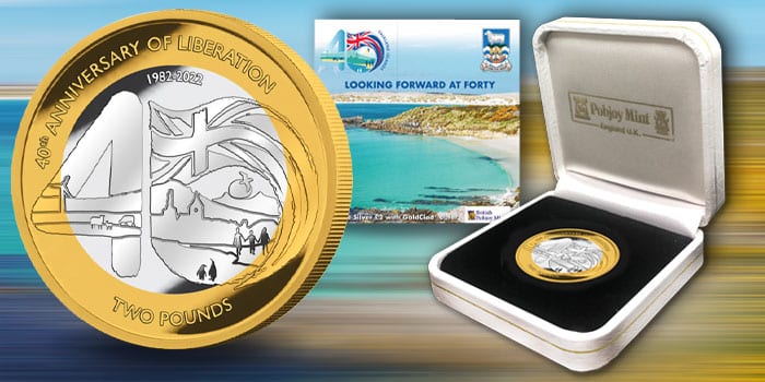 New £2 Coin Commemorates the 40th Anniversary of the Falklands War