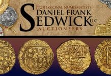Sedwick Treasure, World and U.S. Coin Auction 31 Live May 4-6
