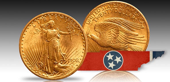 Tennessee to Become 42nd State to End Sales Taxes on Gold and Silver