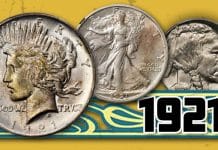 1921: A Year of Many Key and Semi-Key Coins
