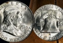 United States 1949 Franklin Half Dollar