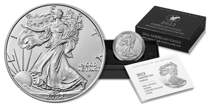 2022 West Point Uncirculated American Silver Eagle Available June 1