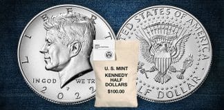 2022 Kennedy Half Dollar Product Options Available May 5