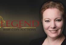Jessica Berkman Named President of Legend Rare Coin Auctions