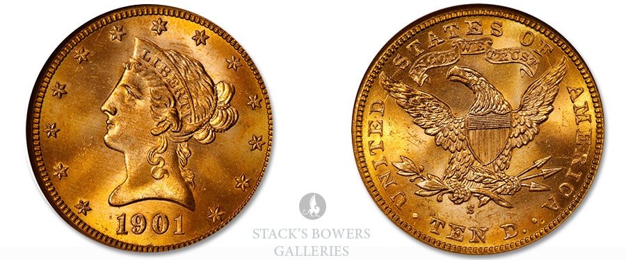 Condition Rarity Liberty Head Eagle Featured in June 2022 Stack's Bowers Showcase Auction