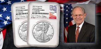 NGC Honors Mike Castle With New Congressional Series Label