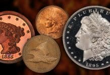 Boulder City Collection of Classic US Cents in Heritage Showcase Auction