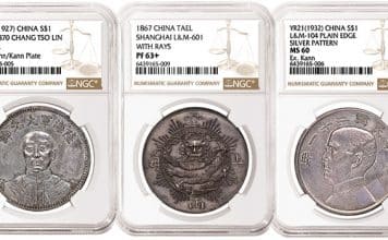 Three NGC Vintage Chinese Coins Each Realize Over $1 Million in Taisei Auction
