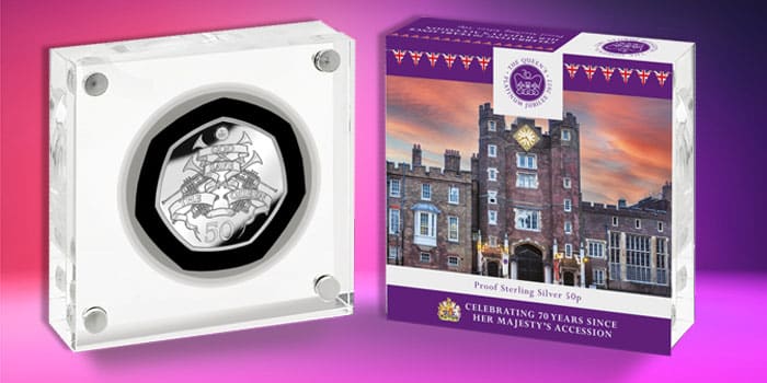 Third Coin in Queen Elizabeth II Platinum Jubilee Series Now Available