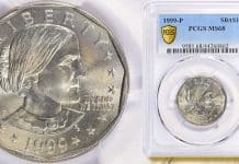 Top Pop Susan B. Anthony Dollar Up For Grabs at GreatCollections This Weekend