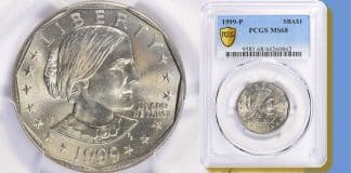 Top Pop Susan B. Anthony Dollar Up For Grabs at GreatCollections This Weekend